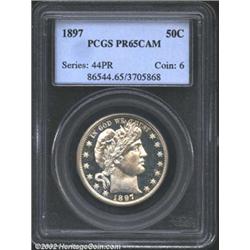 1897 50C PR65 Cameo PCGS.