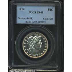 1914 50C PR63 PCGS.
