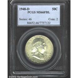 1948-D 50C MS66 Full Bell Lines PCGS.