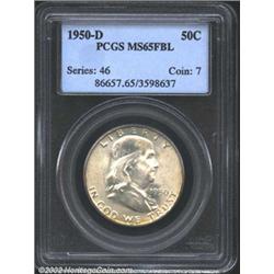 1950-D 50C MS65 Full Bell Lines PCGS.