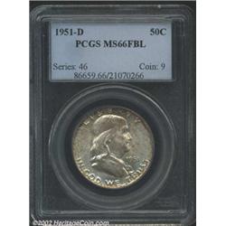 1951-D 50C MS66 Full Bell Lines PCGS.