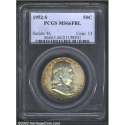 1952-S 50C MS66 Full Bell Lines PCGS.