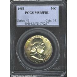 1953 50C MS65 Full Bell Lines PCGS.