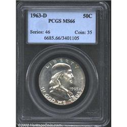 1963-D 50C MS66 PCGS.