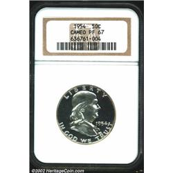 1954 50C PR67 Cameo NGC.