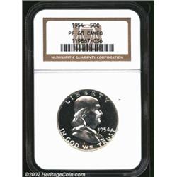 1954 50C PR68 Cameo NGC.