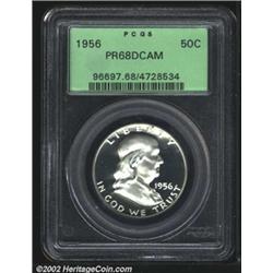 1956 50C Type Two PR68 Deep Cameo PCGS.