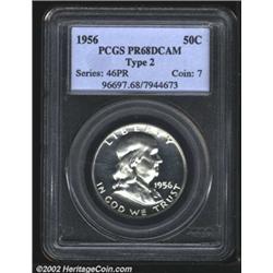 1956 50C Type Two PR68 Deep Cameo PCGS.