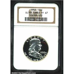 1958 50C PR67 Ultra Cameo NGC.