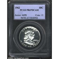 1962 50C PR67 Deep Cameo PCGS.