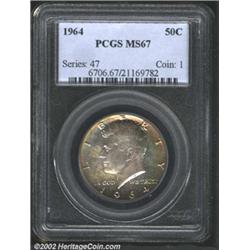 1964 50C MS67 PCGS.