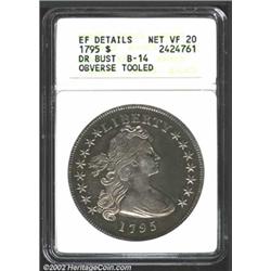 1795 S$1 Draped Bust--Obverse Tooled--ANACS.
