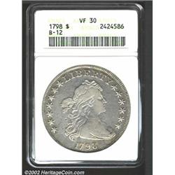 1798 S$1 Large Eagle VF30 ANACS.