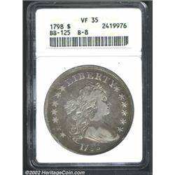 1798 S$1 Large Eagle VF35 ANACS.