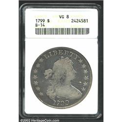 1799 S$1 VG8 ANACS.