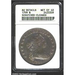 1799 S$1--Scratched, Cleaned--ANACS.