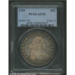1799 S$1 AU53 PCGS.