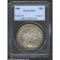 1800 S$1 VF35 PCGS.