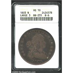 1803 S$1 Large 3 VG10 ANACS.