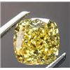 Image 1 : GIA CERT 1.01 CTW CUSHION DIAMOND YELLOW/FANCY