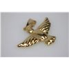 Image 1 : 14K GOLD PLATED BIRD PENDANT
