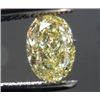 Image 1 : EGL CERT 1.02 CTW OVAL DIAMOND YELLOW/FANCY