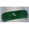 Image 1 : GREEN SYNTETIC JADE RING