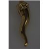 Image 2 : 14K GOLD PLATED VIKING HORN PENDANT