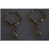 Image 1 : 14K GOLD PLATED PEARL EARRINGS SMALL