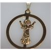 Image 1 : 14K GOLD PLATED JESUS PENDANT