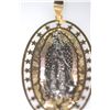 Image 1 : 14K GOLD PLATED  JESUS  PENDANT