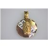 Image 1 : 14K GOLD PLATED  JESUS  PENDANT