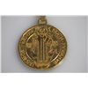 Image 2 : 14K GOLD PLATED SANTA MUERTE PENDANT X2