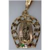 Image 1 : 14K GOLD PLATED JESUS PENDANT