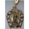 Image 2 : 14K GOLD PLATED JESUS PENDANT