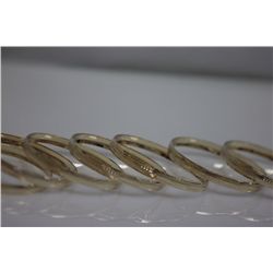 14K GOLD PLATED BANGLES SET OF 7