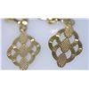 Image 2 : GOLD PLATED DANGGLING EARRINGS
