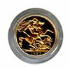Image 1 : Great Britain 2lb Two Pound Proof Gold Coin (weight .47