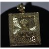 Image 1 : 14K GOLD PLATED MALVERDE PENDANT