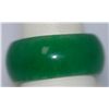 Image 1 : GREEN SYNTETIC JADE RING