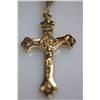 Image 1 : 14K GOLD PLATED  JESUS CROSS  PENDANT