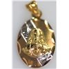 Image 2 : 14K GOLD PLATED JESUS PENDANT