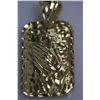 Image 2 : 14K GOLD PLATED PRAYING HANDS PENDANT
