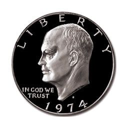 Eisenhower Dollar  Clad Proof