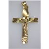 Image 1 : 14K GOLD PLATED  JESUS CROSS  PENDANT