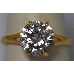 FASHION JEWELRY WHITE CZ RING