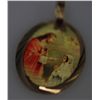 Image 2 : 14K GOLD PLATED JESUS PENDANT