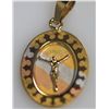 Image 1 : 14K GOLD PLATED JESUS PENDANT