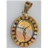 Image 2 : 14K GOLD PLATED JESUS PENDANT