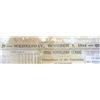 Image 4 : A LAMINATED BOSTON HERALD, WEDNESDAY OCT 1 1884  GOOD CONDITION